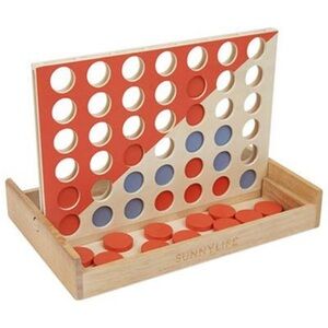 Anthropologie sunny life Travel 4 In A Row Game new in package